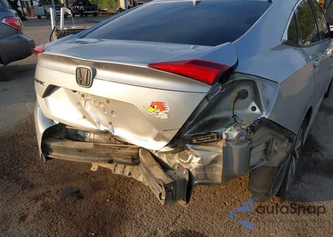 2018 Honda Civic Ex from USA, damaged, VIN 19XFC2F71JE031803